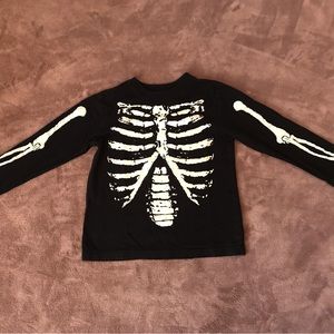 Glow in Dark Skeleton Long Sleeve Shirt